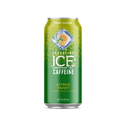 Sparkling Ice Caffeine Triple Citrus 16 Onz